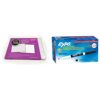 Dowling Magnets Magnetic Dry-Erase Boards (735206) and Expo Low Odor Dry Erase Markers, Fine Point, Black (86001)