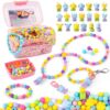 DPAPDI Animal Pop Beads, Jewelry Making Kit for Girls Ages 3-8