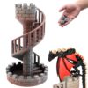 Dpcirk Wyvern Castle Dice Tower (with 5 polyhedral dice and a Dragon)