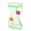 Dpofirs Acrylic Liquid Motion Bubbler Timer | Windmill Sensory Toy for Relaxation Desk Decoration (Windmill Style)