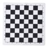 Dpofirs Standard 35x35cm PU Chess Board Only, Portable Soft Chessboard for Travel Outdoor Camping – Foldable, Tear, Educational Toy for Family Fun