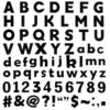 Dqwtb 219Pcs 4 Inch Bulletin Board Letters Numbers Symbols Bulletin Board