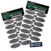 Dragon Grips Calm Strips for Anxiety Sensory Stickers (Black, Pack of 2) - 46 Textured Stickers, Fidget-Friendly Sensory Strips for Calming & Soothing, Ideal for Special Needs, Made in USA