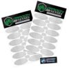 Dragon Grips Calm Strips for Anxiety Sensory Stickers (Clear, Pack of 2) - 46 Textured Stickers, Fidget-Friendly Sensory Strips for Calming & Soothing, Ideal for Special Needs, Made in USA