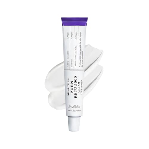 Dr.Althea PDRN Reju 5000 Cream | Biome PDRN Cream for Skin Relief & Hydration | Daily Face Moisturizer with Panthenol & Centella Asiatica | Korean Vegan Skin Care for All Skin Types, 0.7 Fl Oz