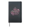 Drama Queen Princess Self-esteem Proud Power Women Hardcover Journal, Black