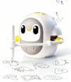 Drawing Robot for Kids, Montessori Learning Drawing Machine with 200 Cards