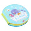 Drfeify Baby Bath Book - and Tear Proof Material Early Education Baby Toys Bath Water Toys, Shower Book Crayons (Ocean)