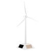Drfeify Solar Powered Wind Mill Educational Toy for Kids and Children - Fun Desktop Craft Decor - Durable ABS Plastic Model