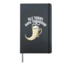 Drinker Ale Today Gone Tomorrow Renaissance Faire Hardcover Journal, Black