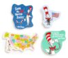 Dr. Seuss: Sing the 50 United States! Stickers - Sticker Set of 4