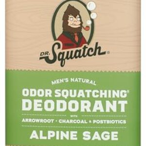 Dr. Squatch Alpine Sage Deodorant, 2.65 OZ