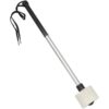 Drum Mallet Stick Stainless Steel Handle Felt Head Marching Drum Mallets Percussion Practice Sticks for Rhythm Training, Band Rehearsal, Drumline Setup and Replacement Drum Accessories