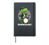 Drummer Drums, Boy | Musician, Drummersaurus, Funny Dinosaur Hardcover Journal, Black
