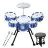 Drum Set for Toddlers - Upgraded Kids Musical Toy for 3-5 Boys Girls