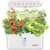 Dryades 10-Pod Indoor Garden Hydroponics Growing System w/LED Grow Light