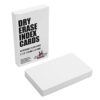 Dry Erase Index Cards, 45 Pack Reusable 3x5 Inch Laminated Note Cards w/Box