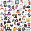 DTOFOOT 60Pcs Halloween Resin Charms Flatback Spooky Slime for DIY Crafts
