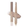 Dual Head Contour Stick - Cream Contour Pen with Blending Brush, Long Lasting Waterproof Face Shaping Highlighter Bronzer for Beginners (Natural Taupe Brown)