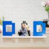 Duckbe Custom Gift for Dad Photo Building Blocks from Daughter Son Personalized Picture Puzzles for Dad Grandpa Memorial Photo Birthday Building Block