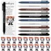 Dunzoom 24 Sets You Rock Motivational Employee Appreciation Gifts Funny Inspirational Ballpoint Pens 3D Resin Rock Figurines Thank You Cards Inspirational Funny Pens for Coworker Staff Team Volunteer