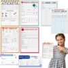 Dunzoom 8 Pack Kids Pretend Play Notepads Doctor/Veterinarian/Teacher/Police Ticket/Restaurant/Boarding Pass/Checks Notepads for Kids Imaginary Play