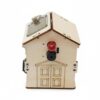 DuskHaven Children Rain Alarm Educational Kit Wooden DIY Model Build Project with Rain Suitable for Classroom Practice School demonstrations Home Study