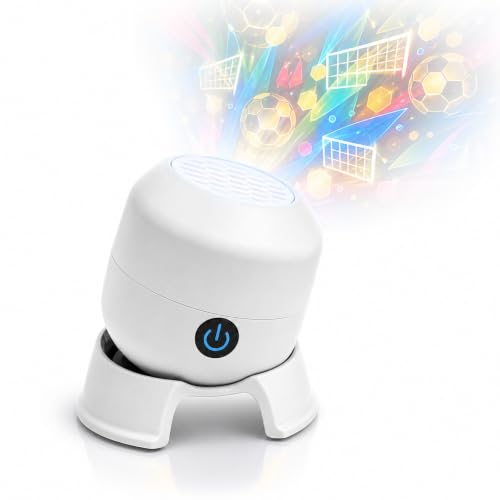 Dynamic Rotating LED Ocean Wave Galaxy Projector Light with Remote Control, Christmas Snowflake World Cup Night Light Bedroom Party Holiday Decor (World Cup, Rechargeable Touch Switch)