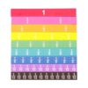 DYNWAVE 51 Pieces Fraction Cubes Blocks Fraction Manipulatives Circles Tiles Paper Material Suitable for Homeschool Supplies Classroom Math