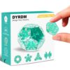 DYRDM Magnetic Fidget Sphere, Premium Magnetic Fidget Toy and Desk Toy for Stress Relief and Focus, Creative Geometric Desk Accessory for Adults and Office Relaxation Green
