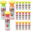 Eaasty 18 Pcs Roller Sidewalk Paint Set Washable Powdered Chalks Mix in Water Paint Rollers 3 Colors Kids Outdoor Art Toy for Driveway Sidewalk Chalkboard (Red,Green,Orange)