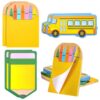 Eaasty 360 Sheets 5" x 7" Back to School Large Teacher Sticky Note Pads Set
