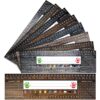 Eaasty 48 Pcs Name Tags for Classroom, Traditional Manuscript Self Adhesive Name Plates with Alphabet, Number Line, Ruler, Addition Chart, Back to School Classroom Essentials for Elementary Teachers