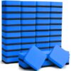 EAONE 48 Pack Dry Erase Eraser, Magnetic Whiteboard Cleaner Mini Chalkboard Cleansers for Classroom, School, Office, Home (Blue, 1.97 x 1.97 Inch)
