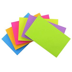 Early Buy Sticky Notes 6 Bright Color 6 Pads Self-Stick Notes 3 in x 5 in, 70 Sheets/Pad