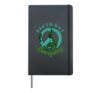 Earth Day Everyday Hardcover Journal, Black