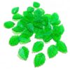 Easy-to-Use Acrylic Leaf Beads, 900-Pack Clear Plastic Charms for Quick DIY Jewelry and Craft Projects, 0.67 x 0.94 Inch