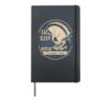 EAT SLEEP THERMAL REPEAT Mountain Flight Paraglider Hardcover Journal, Black
