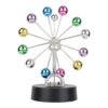 ECHTNATAV Newtons Cradle Pendulum, Plastic Physics Science Balance Desktop Entertainment Decoration Science Physics Toys for Home Office Bedroom