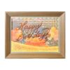 Ecobene Moving Sand Art Picture with Light, 8" Rechargeable Sandscape Frame, Dynamic Flowing Sand Desktop Art for Home Office Decor (Birthday)