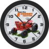Economy Tractor Power King Tractor Decorative 10-Inch Silent Wall Clock
