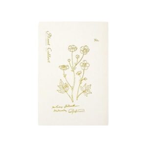 ECVGHD Artistic Memo Book Notepads Memo Pad with 4 Unique Color Themes Suitable for Offices Meetings and Handcraft Projects Pen and Brush Lettering