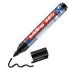 edding 360 Whiteboard Markers - Black - 1 Whiteboard Pen - Bullet Tip 1.5-3 mm - Board Marker Wipeable - for Whiteboard, Flipchart, Magnetic Board, Notice Board, Memo Board - Sketchnotes - Refillable