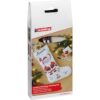 Edding 4600 Black and Red Fabric Marker Pens Set for Decorating Clothes, Ideal for Drawing Santa