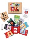 Edo Bini Electronic Talking Flash Cards for Kids,448 Words African Language Learning Toy for Toddlers 3+ Southern Nigeria Bilingual Speech & Montessori Educational Cards Children's Sensory Device