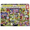Educa - 500 Piece Children's Puzzle | Puzzlepalooza | Dimensions: 48 x 34 cm | from 11 Years (20550)