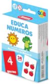 Educa Numbers Cards 34 Cards Large GGB Plast