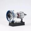Educational DM122 Turbofan Engine Model Kit All-Metal 1:20 Scale Assembly DIY