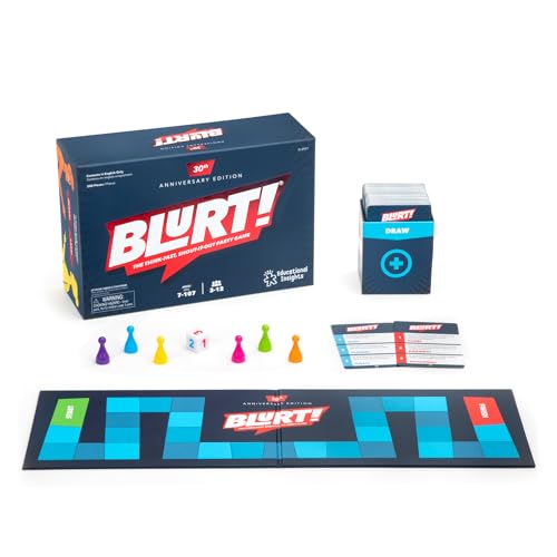 Educational Insights Blurt! The Think Fast, Shout-it-Out Party Game - Family Games for Kids and Adults, Board Games for Family Night, Fun Word Game, Ages 7+