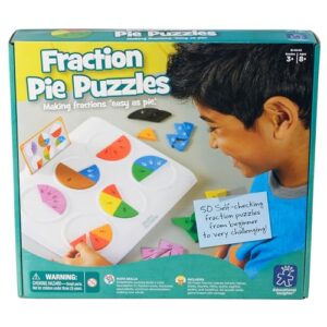 Educational Insights Fraction Pie Puzzles